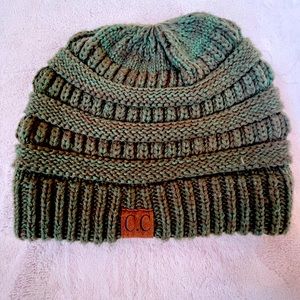 C.C Olive green beanie